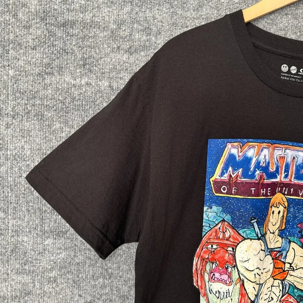 Madsaki Masters of the Universe T-Shirt Mens Large Black He-Man Short Sleeve Tee - Picture 9 of 12